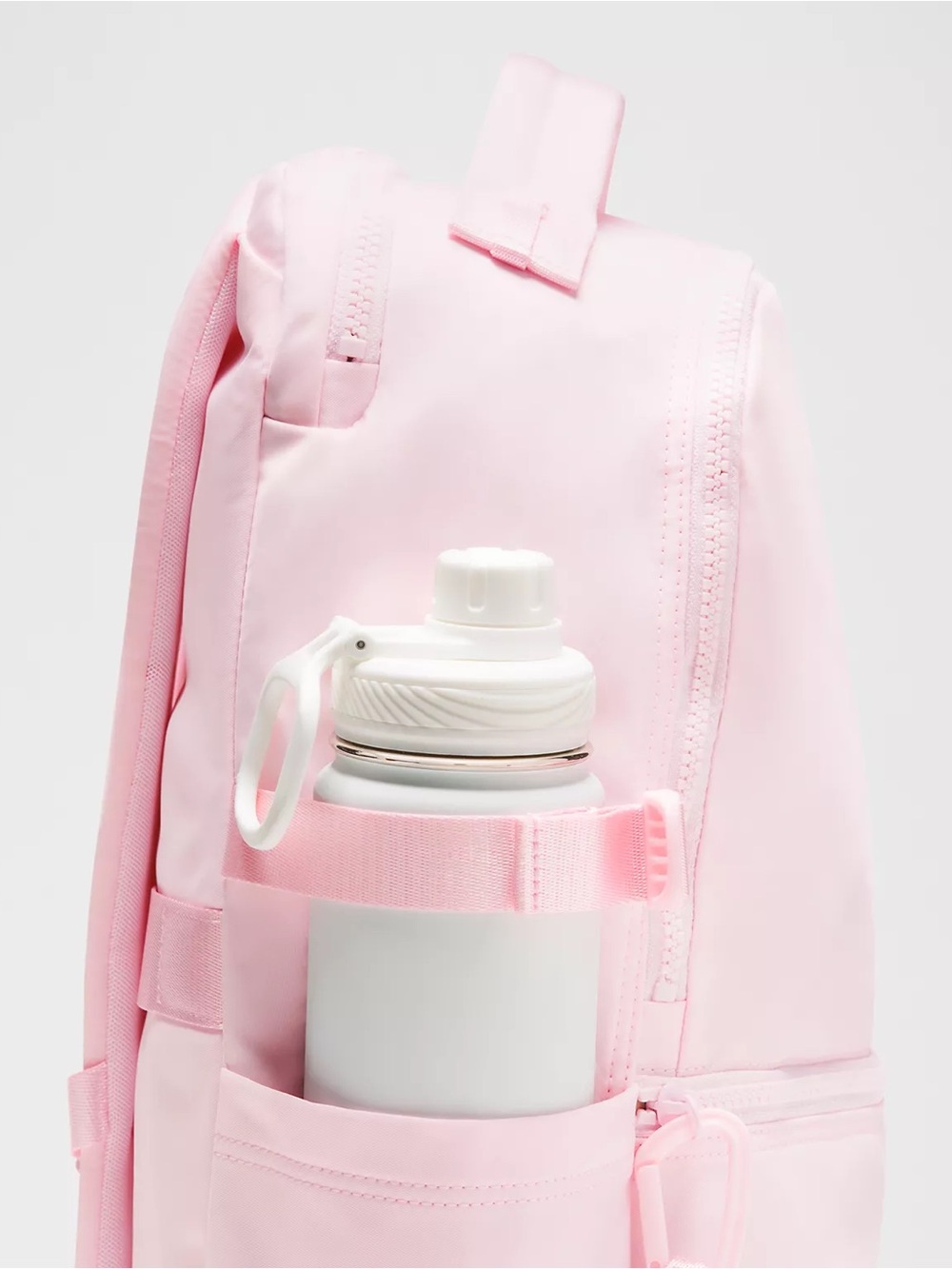 Lululemon New Crew Backpack 22L Updated- Pink Pearl/Wacky Khaki - Picture 10 of 13
